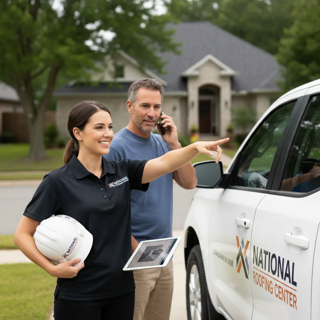National Roofing Center customer support in Downs